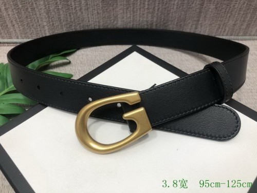 Super Perfect Quality G Belts(100% Genuine Leather,steel Buckle)-2890