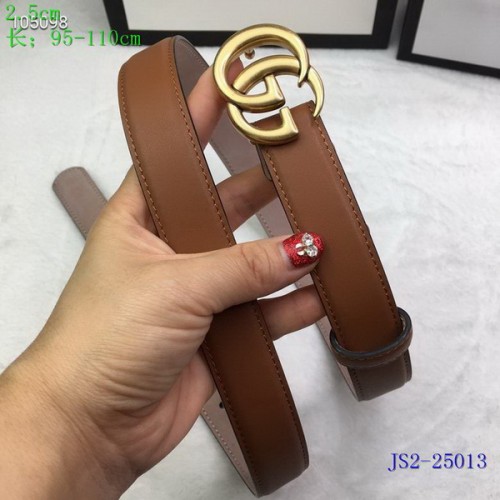 Super Perfect Quality G Belts(100% Genuine Leather,steel Buckle)-3249