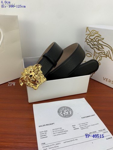 Super Perfect Quality Versace Belts(100% Genuine Leather,Steel Buckle)-1122