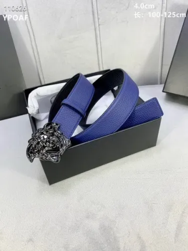 Super Perfect Quality Versace Belts(100% Genuine Leather,Steel Buckle)-1668