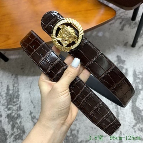 Super Perfect Quality Versace Belts(100% Genuine Leather,Steel Buckle)-1358