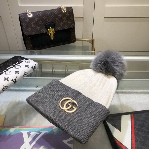 G Wool Cap Scarf AAA-252