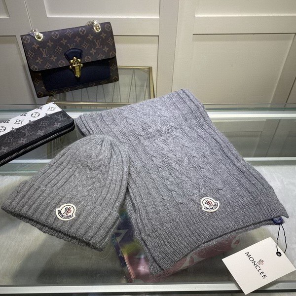 Moncler Wool Cap Scarf AAA-244