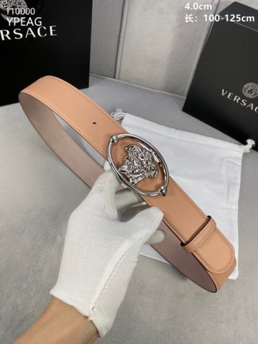 Super Perfect Quality Versace Belts(100% Genuine Leather,Steel Buckle)-900