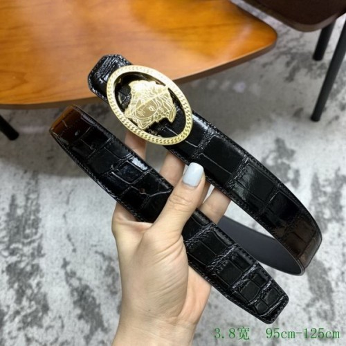 Super Perfect Quality Versace Belts(100% Genuine Leather,Steel Buckle)-1352