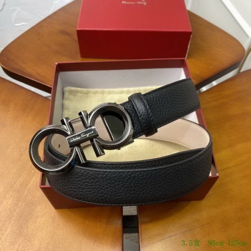 Super Perfect Quality Ferragamo Belts(100% Genuine Leather,steel Buckle)-1553