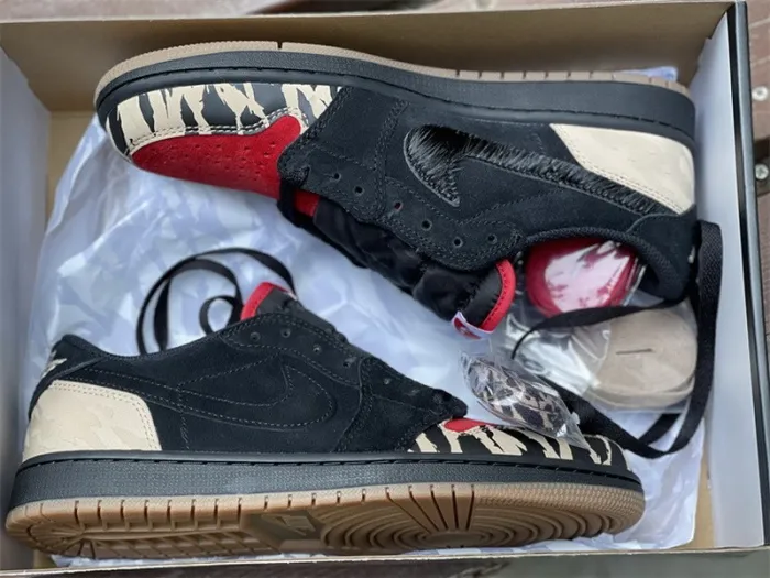 Authentic SoleFly x Air Jordan 1 Low “Carnivore”