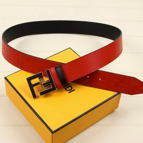 Super Perfect Quality FD Belts(100% Genuine Leather,steel Buckle)-395