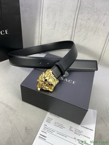 Super Perfect Quality Versace Belts(100% Genuine Leather,Steel Buckle)-1335