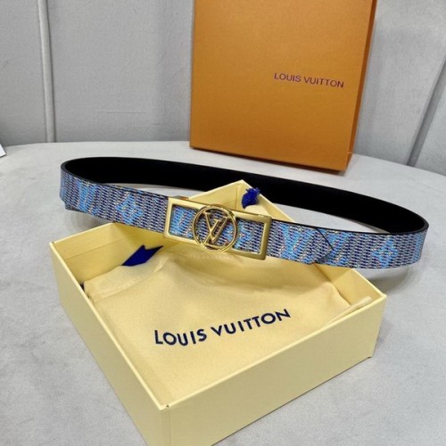 Super Perfect Quality LV Belts(100% Genuine Leather Steel Buckle)-4330