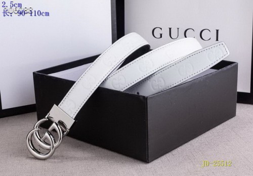 Super Perfect Quality G Belts(100% Genuine Leather,steel Buckle)-4208