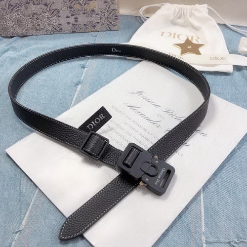 Super Perfect Quality Dior Belts(100% Genuine Leather,steel Buckle)-498