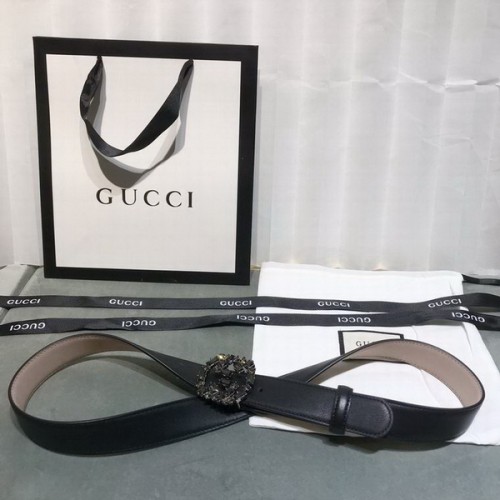 Super Perfect Quality G Belts(100% Genuine Leather,steel Buckle)-3304