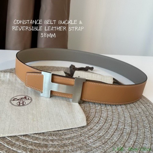 Super Perfect Quality Hermes Belts(100% Genuine Leather,Reversible Steel Buckle)-903