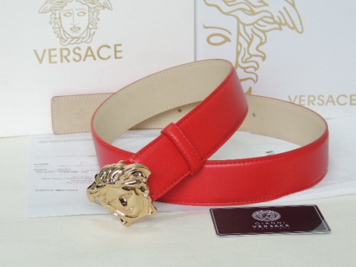 Super Perfect Quality Versace Belts(100% Genuine Leather,Steel Buckle)-872