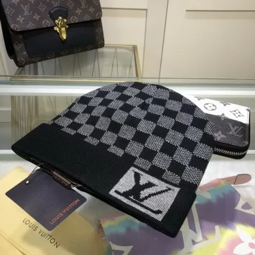 LV Wool Cap Scarf AAA-192