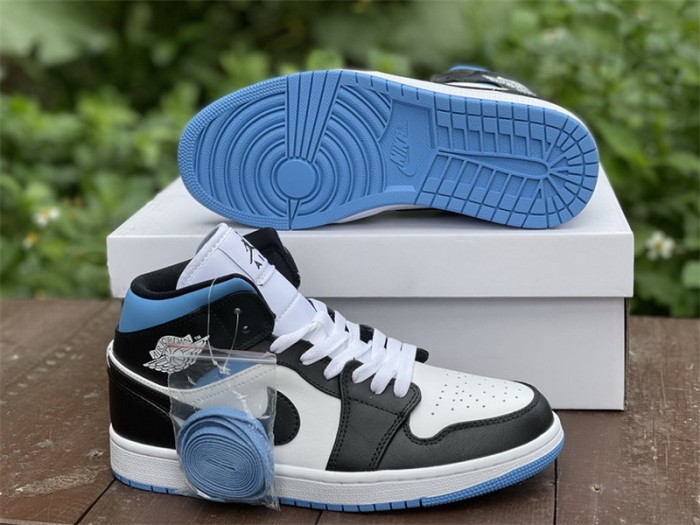 Authentic Air Jordan 1 Mid Royal Blue