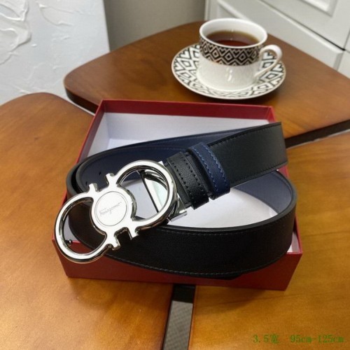 Super Perfect Quality Ferragamo Belts(100% Genuine Leather,steel Buckle)-1610