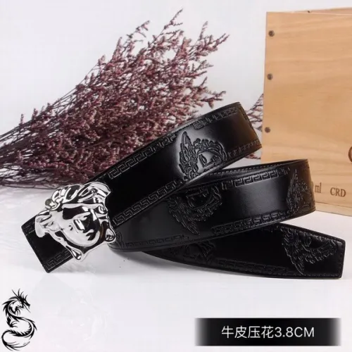Super Perfect Quality Versace Belts(100% Genuine Leather,Steel Buckle)-1577