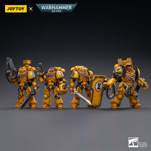 JOYTOY Warhammer 40k 1: 18 Imperial Fists Intercessors