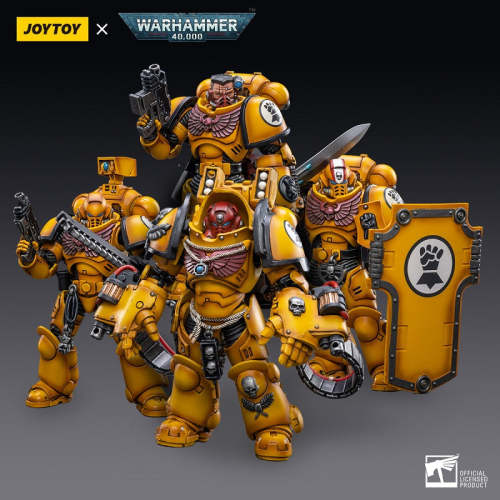 JOYTOY Warhammer 40k 1: 18 Imperial Fists Intercessors
