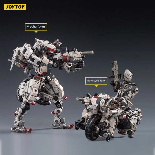 JOYTOY JT1026 1:18 X-HLA01 Hurricane-Light Assault Dual Mode Mecha (White)