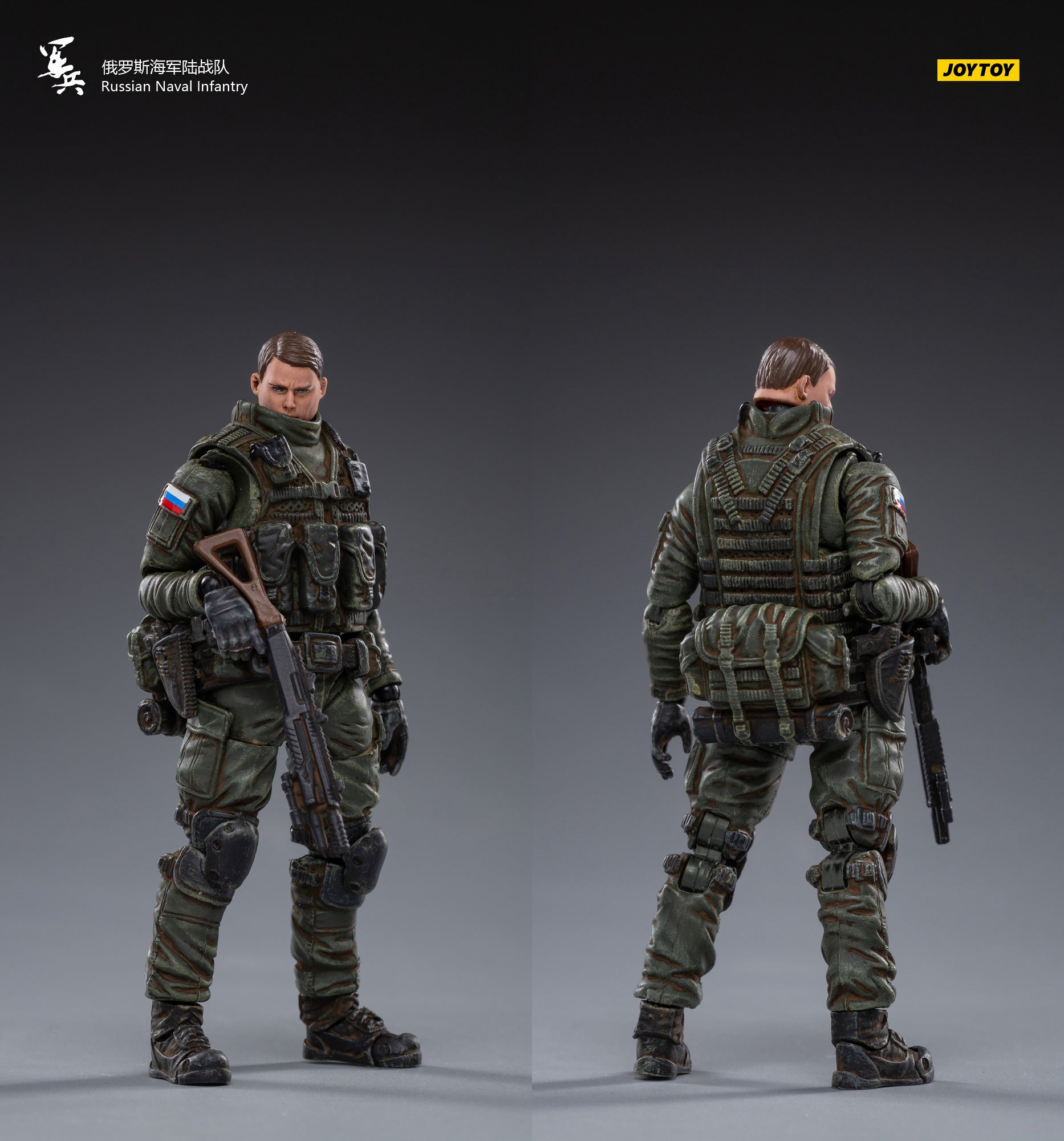 ミリタリー JOYTOY 1/18 russian naval infantry JOYTOY 1/18 Russian Naval Infantry Military (5pcs/set