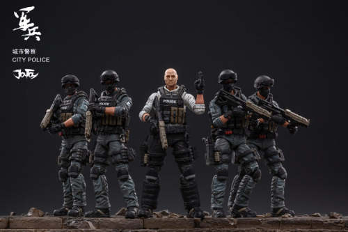 JOYTOY JT0357 1:18 Urban Police Riot Prevention Police Force