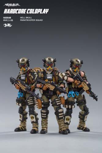 JOYTOY 2020KL01 1:18 SKELETON FORCES - PARATROOPER SQUAD
