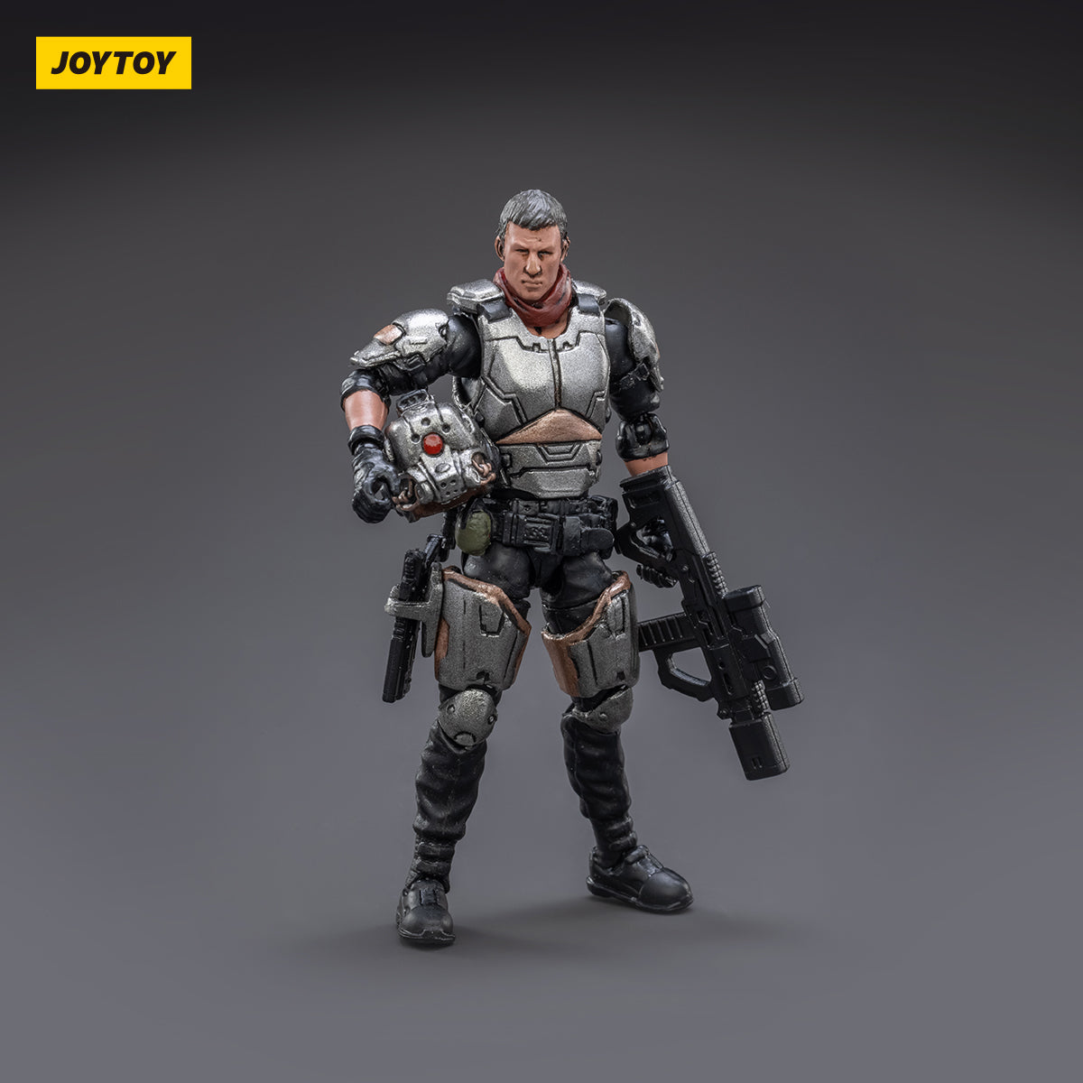 JOYTOY JT2740 1:25 STEEL BONE 09 FIGHTING MECHA (SILVER