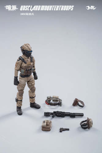 JOYTOY 51911012 1:25 UNSC Team Land Mounted Troops