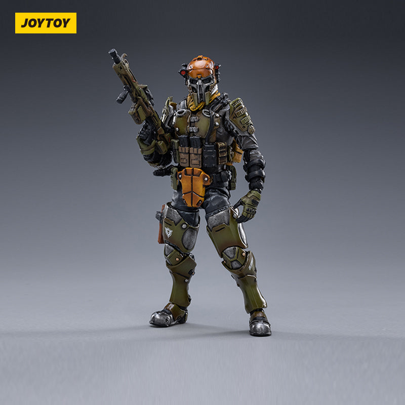 JOYTOY JT2269 1: 18 Skeleton Forces Shadow Wing - Hunter （ Black 