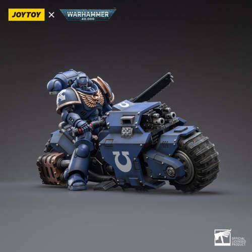 JOYTOY Warhammer 40k 1: 18 Space Marines Ultramarines Outriders Brother Catonus