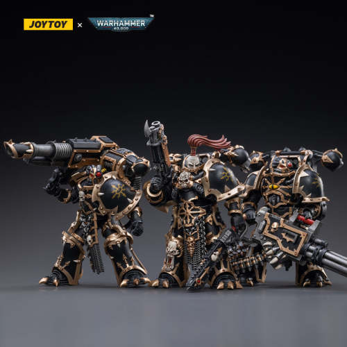JOYTOY Warhammer 40k 1: 18 Black Legion Havocs