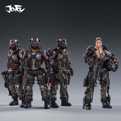JOYTOY JT0173+0265 1:18 Skeleton Forces Double Sickle SQUAD