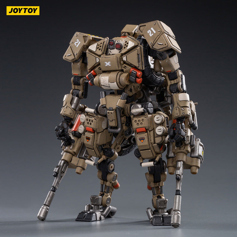 JOYTOY JT1019 1:18 X-HH02 Hurricane-Heavy Firepower Dual Mode Mecha ( Sand )