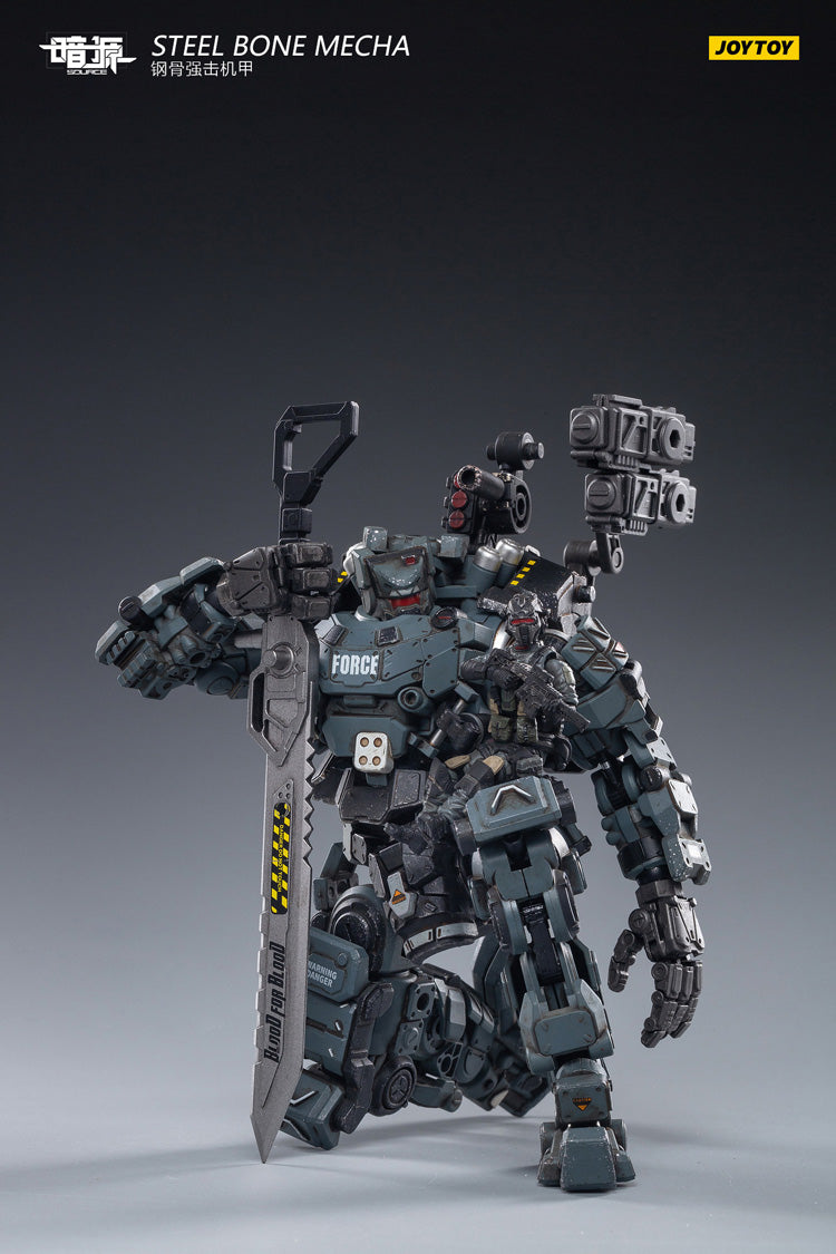 ＪＯＹＴＯＹ×ｉｎｆｉｎｉｔｙ　デュロック軍曹　顔面スレ有　ほぼ未使用 JoyToy 1/25 Steel Bone Robot Heavy Titanfall Mech Driver