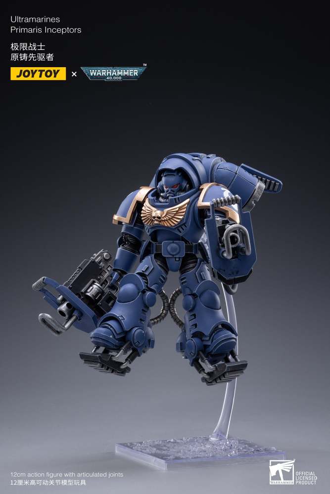 Figurine JoyToy Warhammer 40000 Ultramarines Primaris Inceptors - Comme Neuve