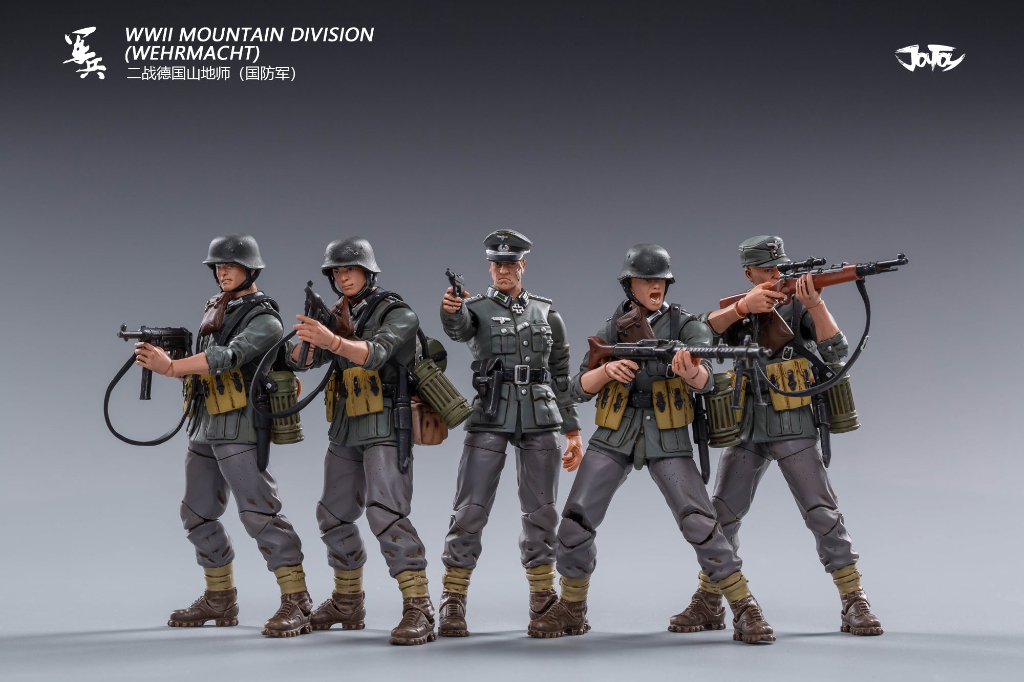 JOYTOY JT0456 1:18 WWII Mountain Division Wehrmacht