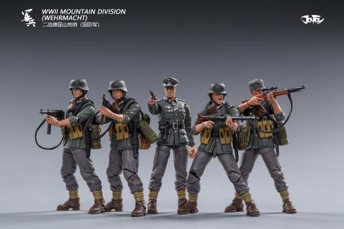 JOYTOY JT0456 1:18 WWII Mountain Division Wehrmacht