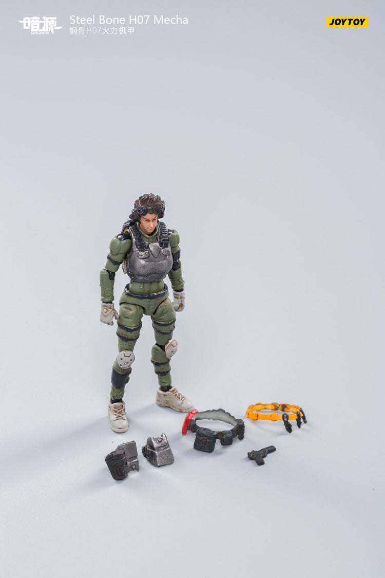 JOYTOY JT0050 1:25 Steel Bone H07 Firepower Mecha ( Olive )