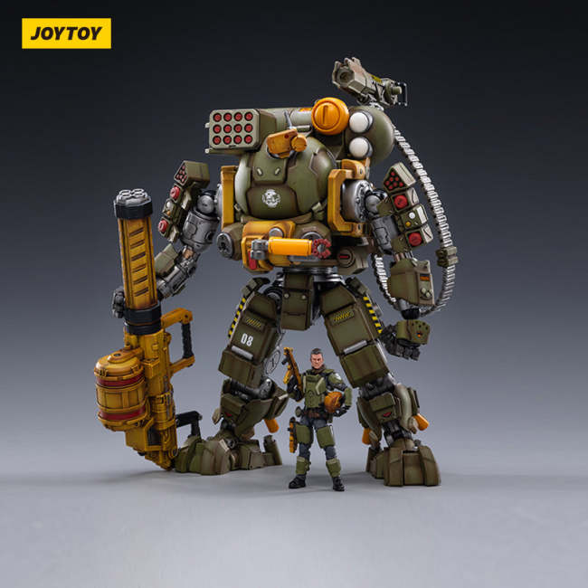 JOYTOY JT2214 Iron Wrecker 08 Heavy Airborne Mecha (Rain Forest Operations Type)
