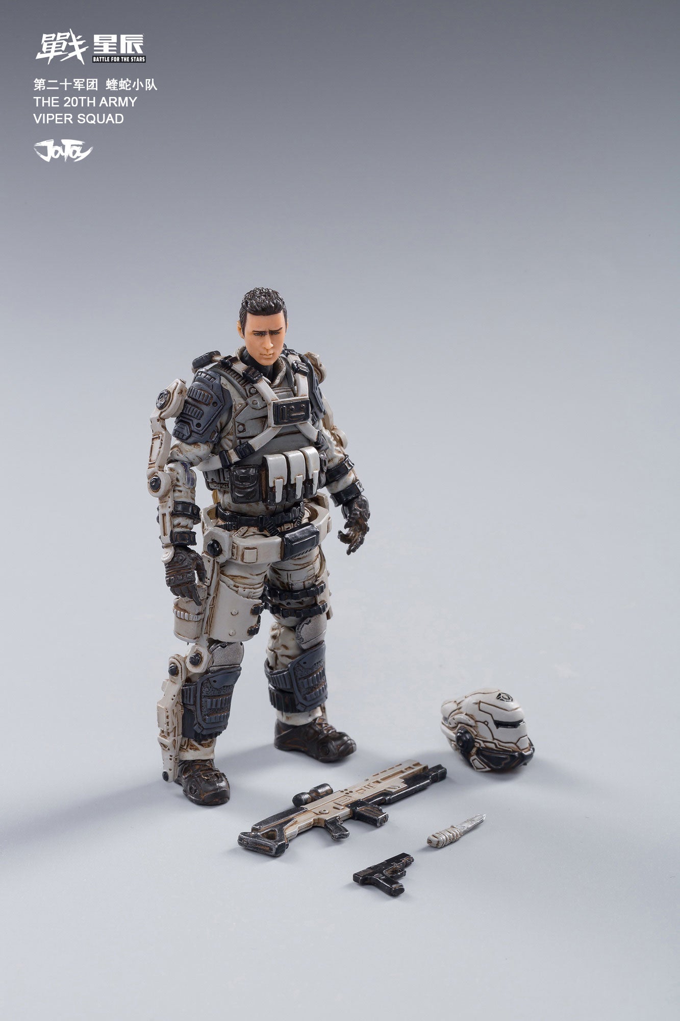 JOYTOY JT0180+0227 1:18 FreeTruism 20ST Legion White viper Squad