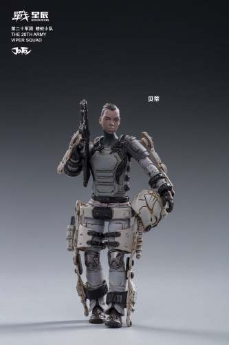 JOYTOY JT0180+0227 1:18 FreeTruism 20ST Legion White viper Squad