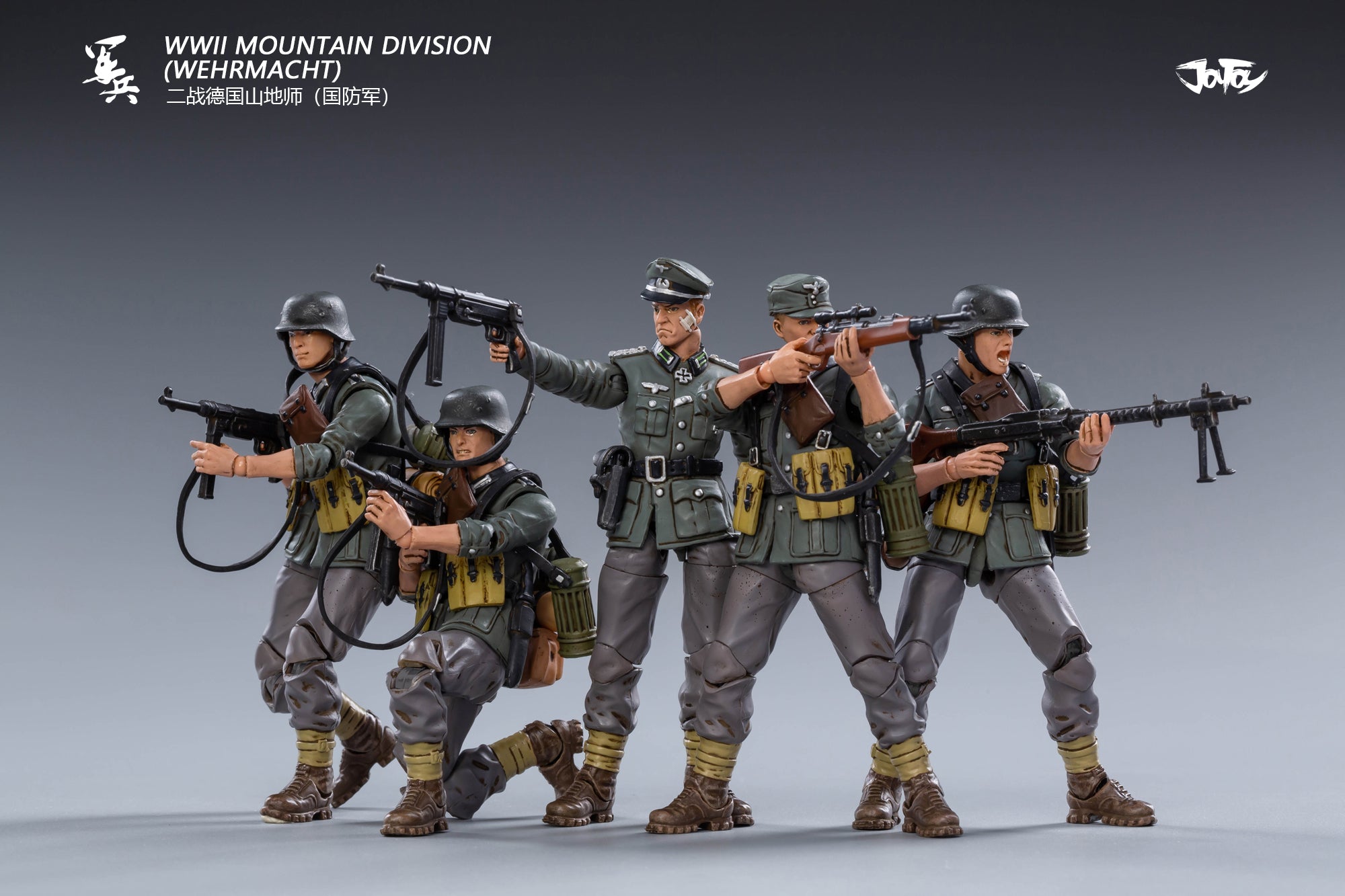 JOYTOY JT0456 1:18 WWII Mountain Division Wehrmacht