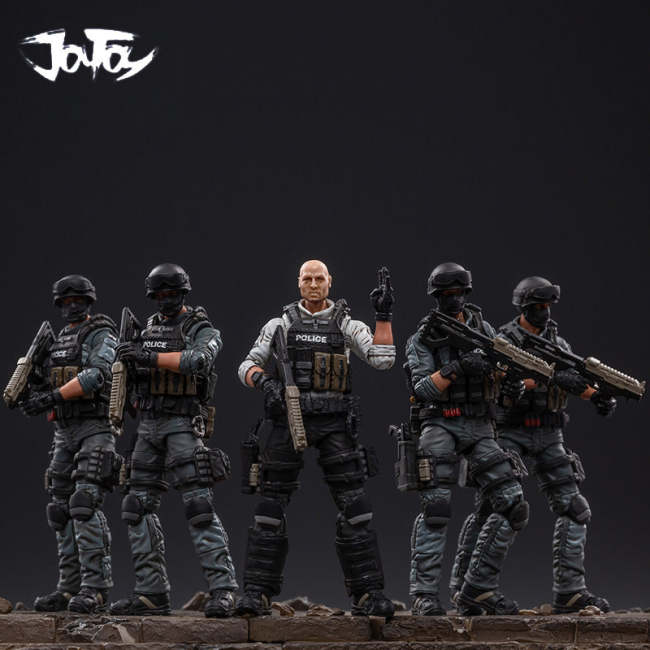 JOYTOY JT0357 1:18 Urban Police Riot Prevention Police Force