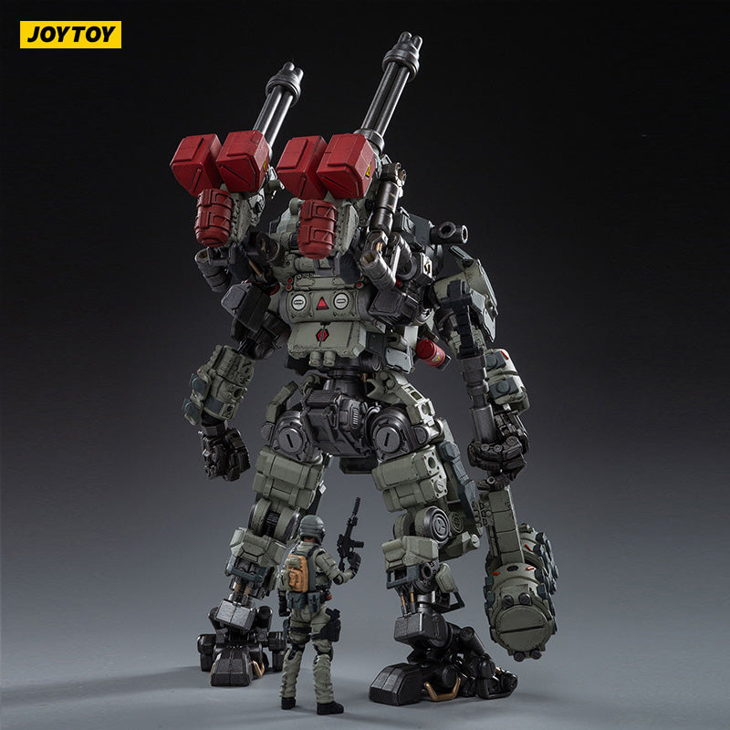 JOYTOY JT1064 1:25 STEEL BONE H02 Firepower Mecha (Gray-green) JOYTOY JT1064 1:25 STEEL BONE H02 Firepower Mecha (Gray-green)