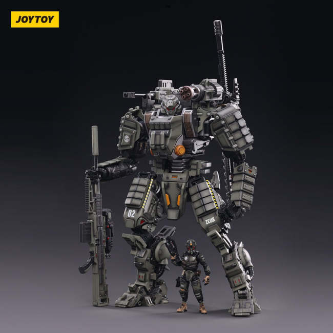 JOYTOY JT2580 1:18 New Zeus Mecha Heavy Firepower Model