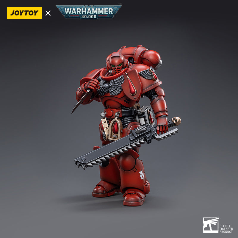 JOYTOY Warhammer 40k 1: 18 Blood Angels Intercessors Brother JOYTOY Warhammer 40k 1: 18 Blood Angels Intercessors Brother