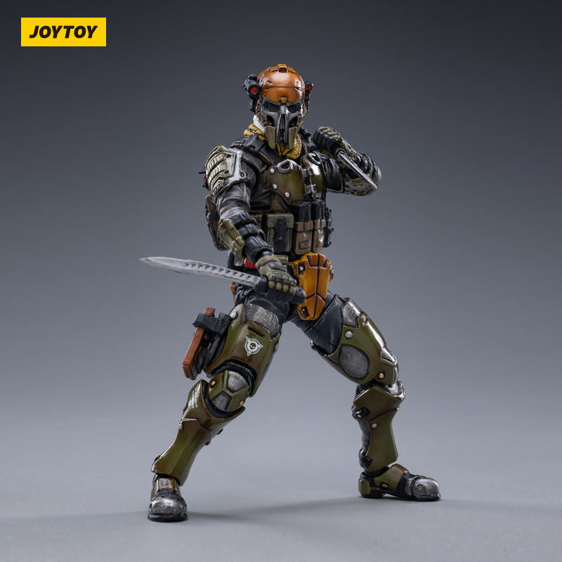 JOYTOY JT2269 1: 18 Skeleton Forces Shadow Wing - Hunter （ Black 